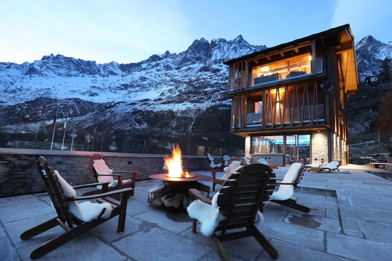 Bed and Breakfast Chalet Blanc Cervinia Breuil-Cervinia Exterior foto